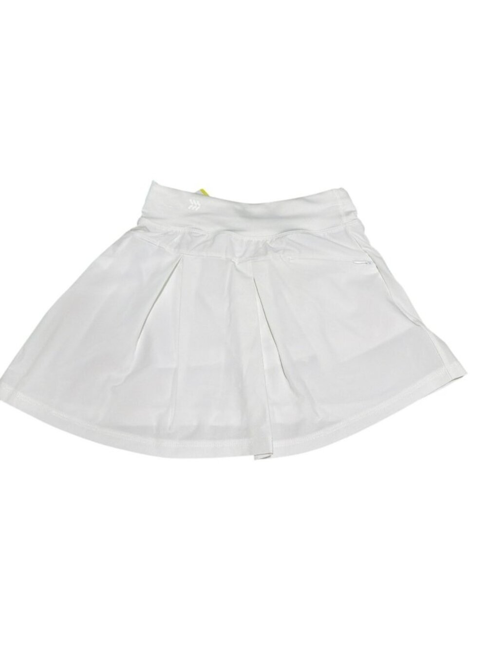 All in Motion White Tennis Skort Built-In Shorts Mid Rise Size M (8) New